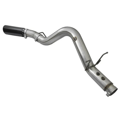 aFe LARGE BORE HD 5in SS DPF-Back Exhaust | GM Duramax 6.6L (49-44085-B)