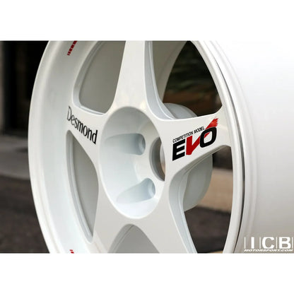 Desmond Regamaster EVO II 17x9.5 +12 5x114.3 Gloss White (SET)
