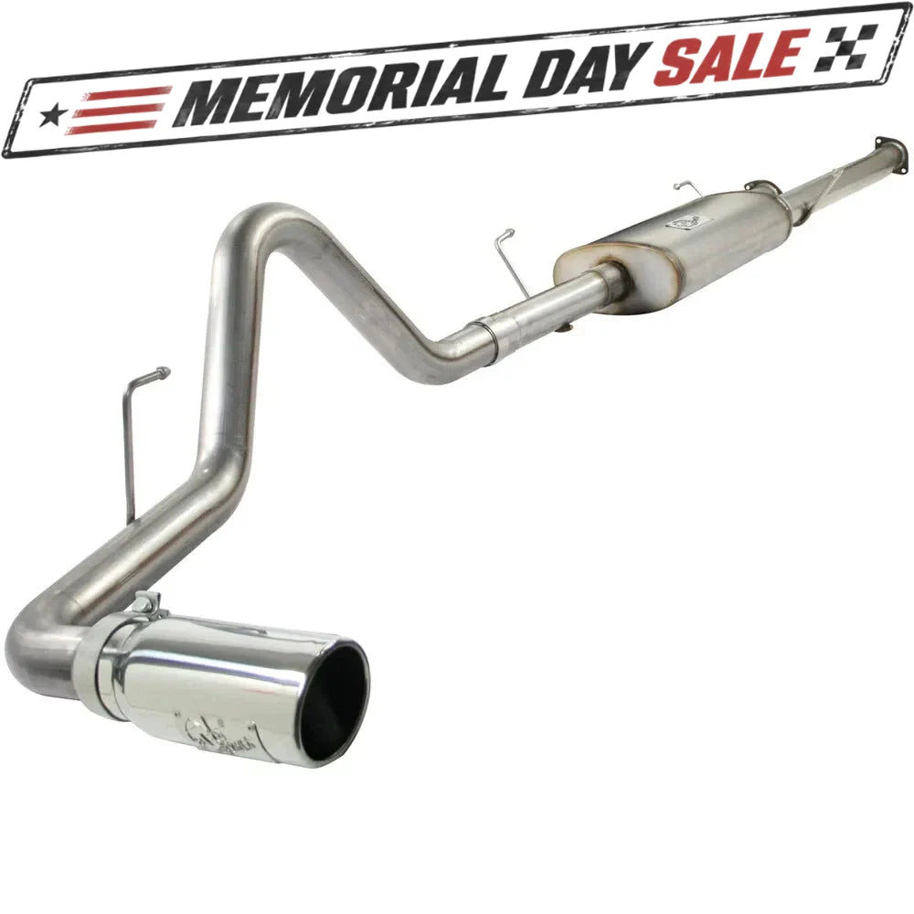 aFe 3 IN 409 Stainless Steel Cat-Back Exhaust System | Toyota Tundra V8-5.7L (10-11) (49-46008)