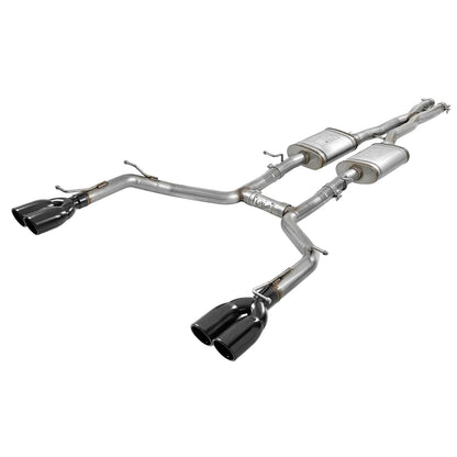 aFe 2-1/2in SS Cat-Back Exhaust | Dodge Challenger V6 (15-21) (49-32067-B)