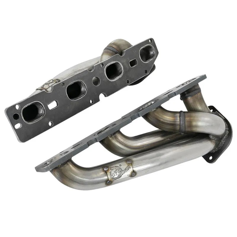 aFe Twisted Steel SS Shorty Header | Dodge Challenger/Charger V8 (04-26) (48-32021)