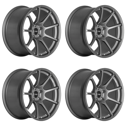 (set of 4) Konig F5R Ash Silver | 19x9" +42mm | 5x112mm Wheel