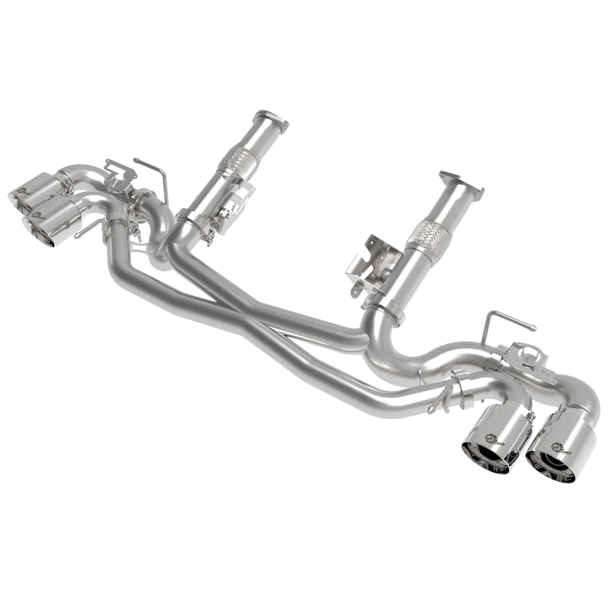 aFe MACH Force-Xp 304 SS Cat-Back Exhaust | Corvette C8 (20-25) (49-34124NM-P)