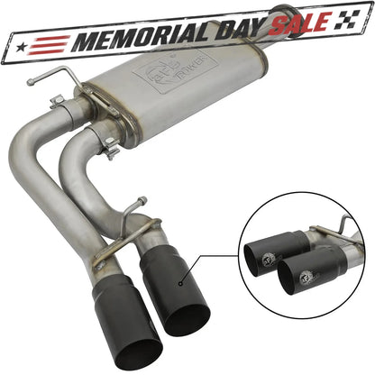 aFe Rebel Series 3in 409SS Cat-Back Exhaust | Toyota Tacoma V6-3.5L (16) (49-46032-B)