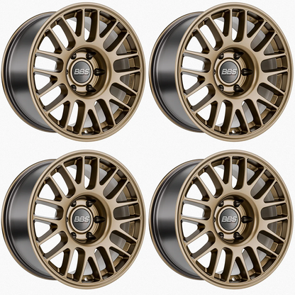 (set of 4) BBS TS-M Satin Bronze | 18x9" +0mm | 6x139.7mm Wheel