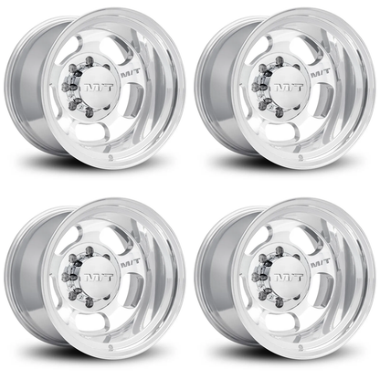 (set of 4) Mickey Thompson Canyon Polished | 17x12" -58mm | 8x180mm Wheels