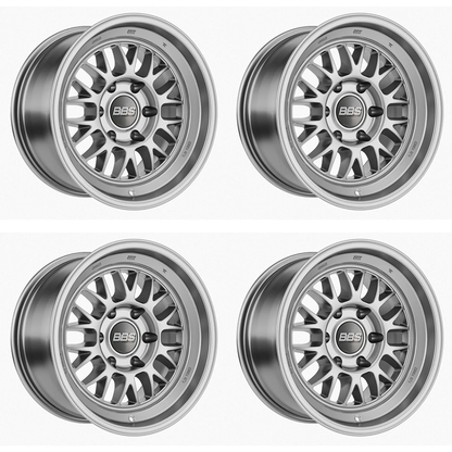 (set of 4) BBS TS-C Satin Silver | 17x9" -12mm | 6x135mm Wheel