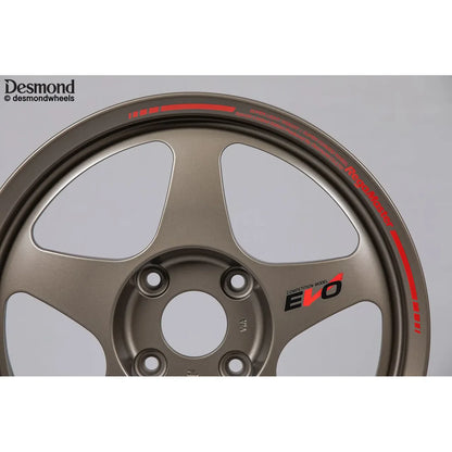 Desmond Regamaster EVO II 16x8 +35 5x114.3 Satin Bronze (SET)