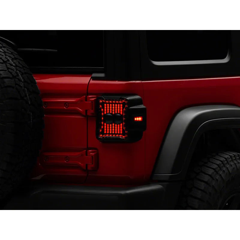 Raxiom JL Axial LED Tail Lights | Jeep Wrangler 18-26 / 07-18 (J170483)