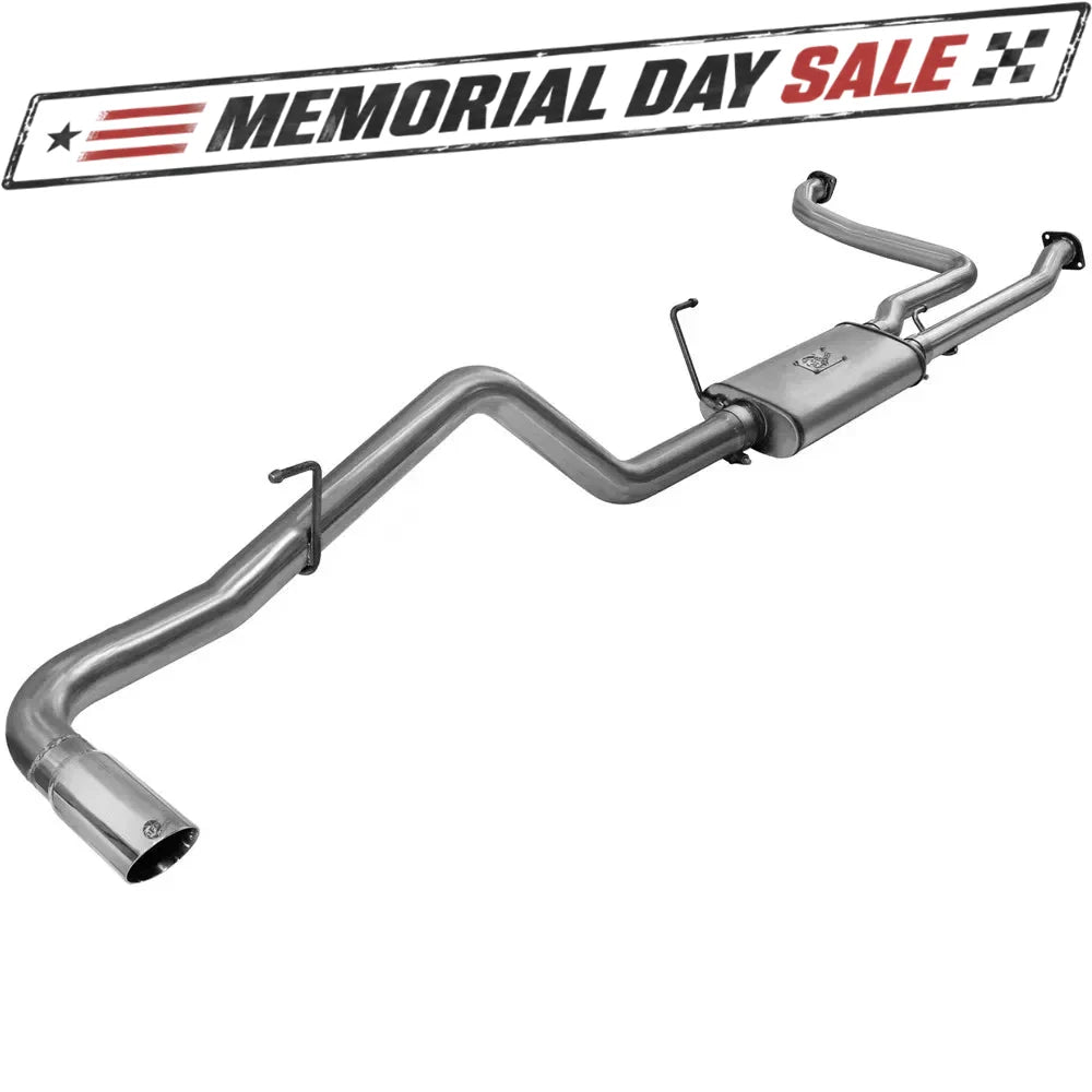 aFe 2.5-3in SS Cat-Back Exhaust Nissan Frontier V6 (05-09) | (49-46101-1)