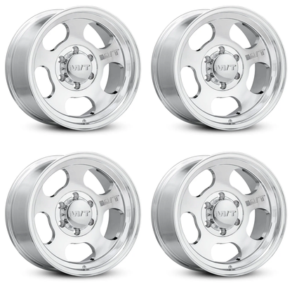 (set of 4) Mickey Thompson Canyon Polished | 15x12" -73mm | 5x5.5mm Wheels