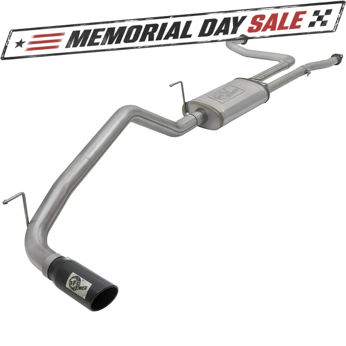 aFe MACH Force-Xp 2.5in SS Cat-Back Exhaust Nissan Titan 17-19 V8-5.6L (49-46125-B)