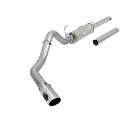aFe Large Bore-HD 4in SS Cat-Back Exhaust | Dodge Ram 2500/3500 03-04 (49-42005)
