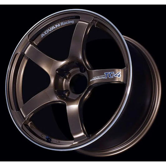 Advan TC4 Umber Bronze Metallic/Ring | 17x8" +45mm | 5x114.3mm Wheel