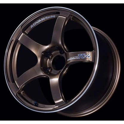 Advan TC4 Umber Bronze Metallic/Ring | 17x8" +45mm | 5x114.3mm Wheel