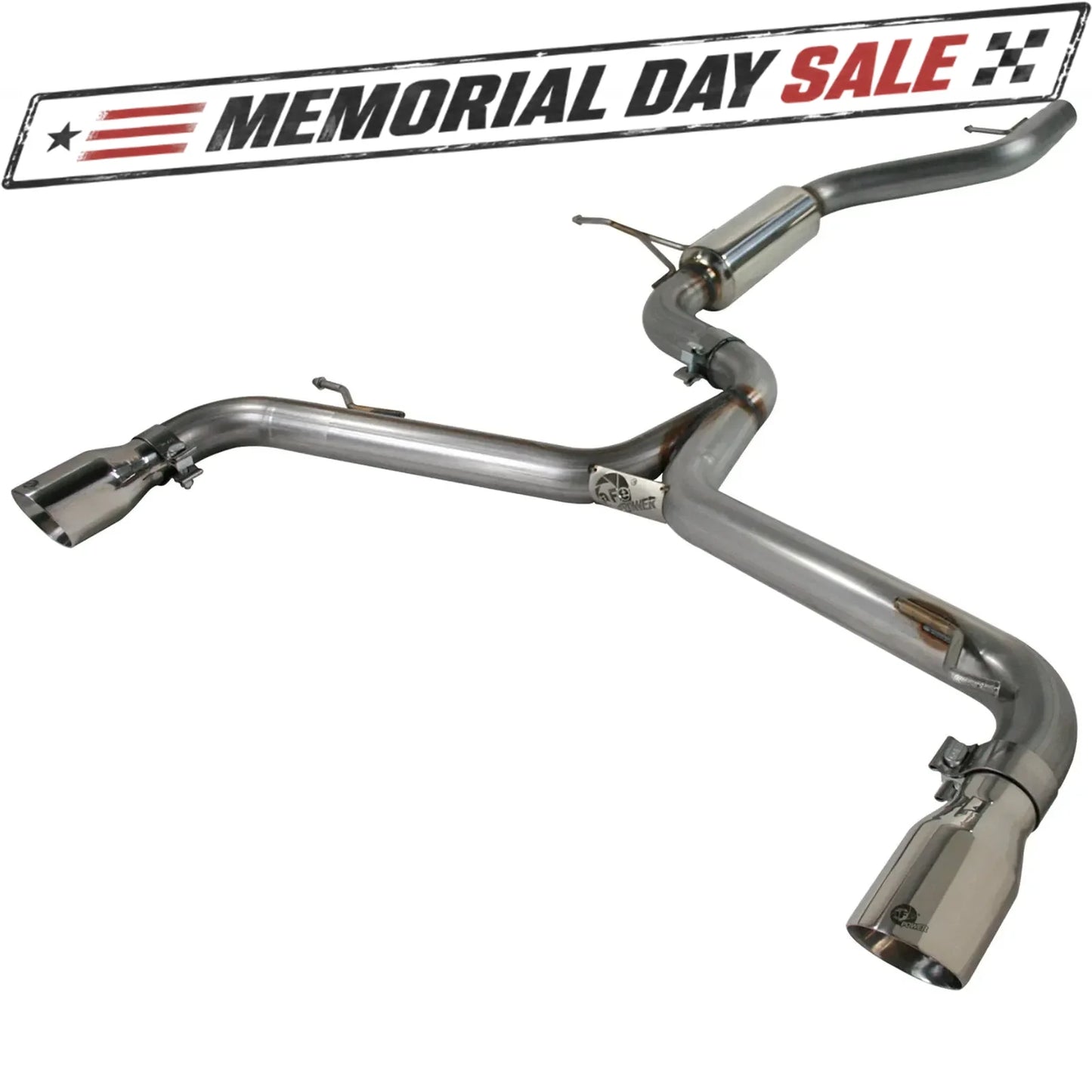 aFe MACH Force-Xp 2.5in SS Cat Back | VW GTI MK6 2.0T (10-14) (49-46405)