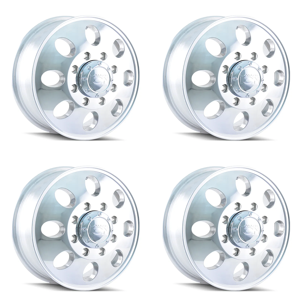 (set of 4) ION Wheels Type 167 Polished | 17x6.5 +125.3 | 8x165.1mm Wheels