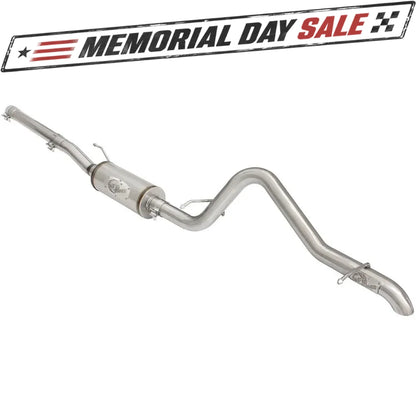 aFe 2.5in 409 SS Cat-Back Exhaust | Jeep Wrangler JK V6-3.6L (07-16) (49-48055)