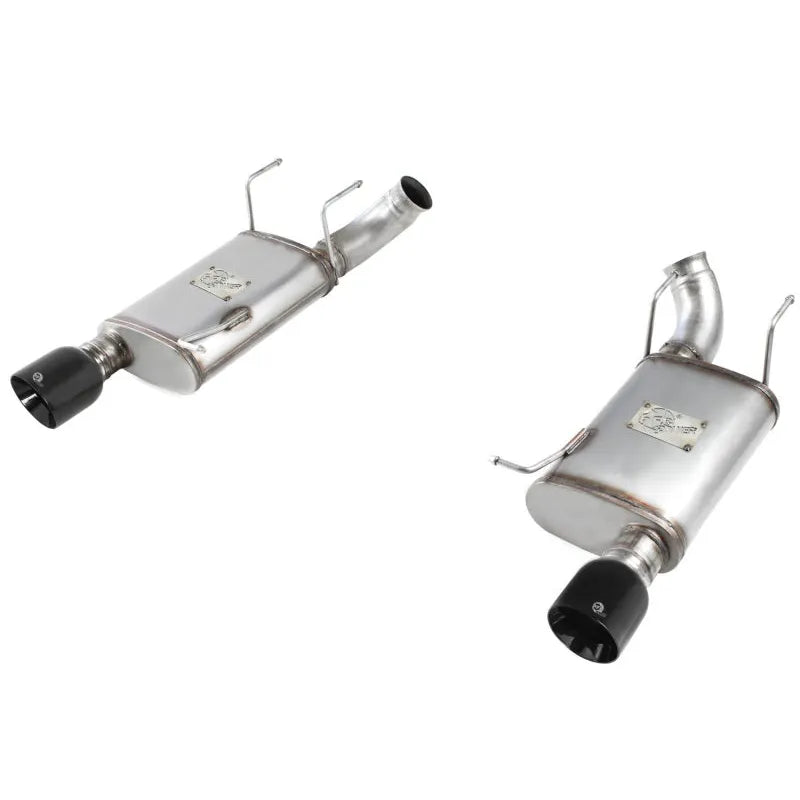 aFe MACHForce XP 3in SS Axle-Back Exhaust | Ford Mustang GT 07-14 (49-43052-B)