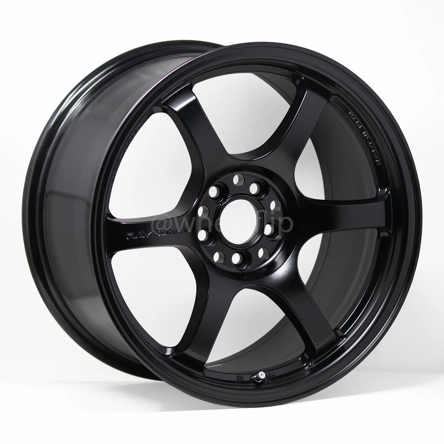 Gram Lights 57DR 17x9 +38 5x114.3 Semi Gloss Black (SET)