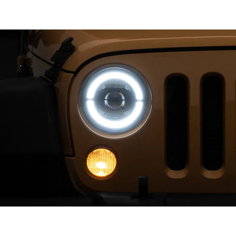 Raxiom Axial Series LED Headlights | Jeep Wrangler JK (07-18) (J132813)