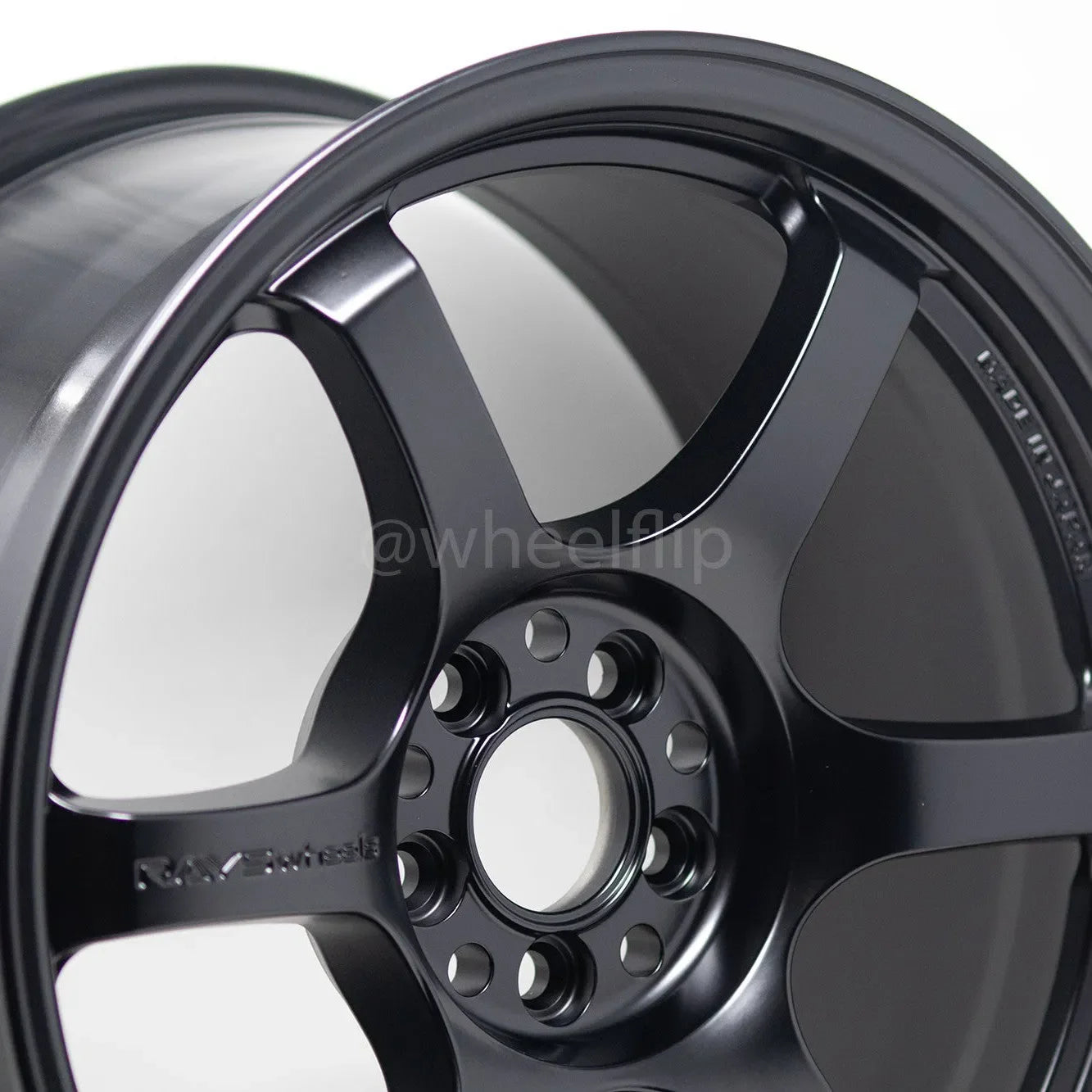Gram Lights 57DR 17x9 +38 5x114.3 Semi Gloss Black (SET)