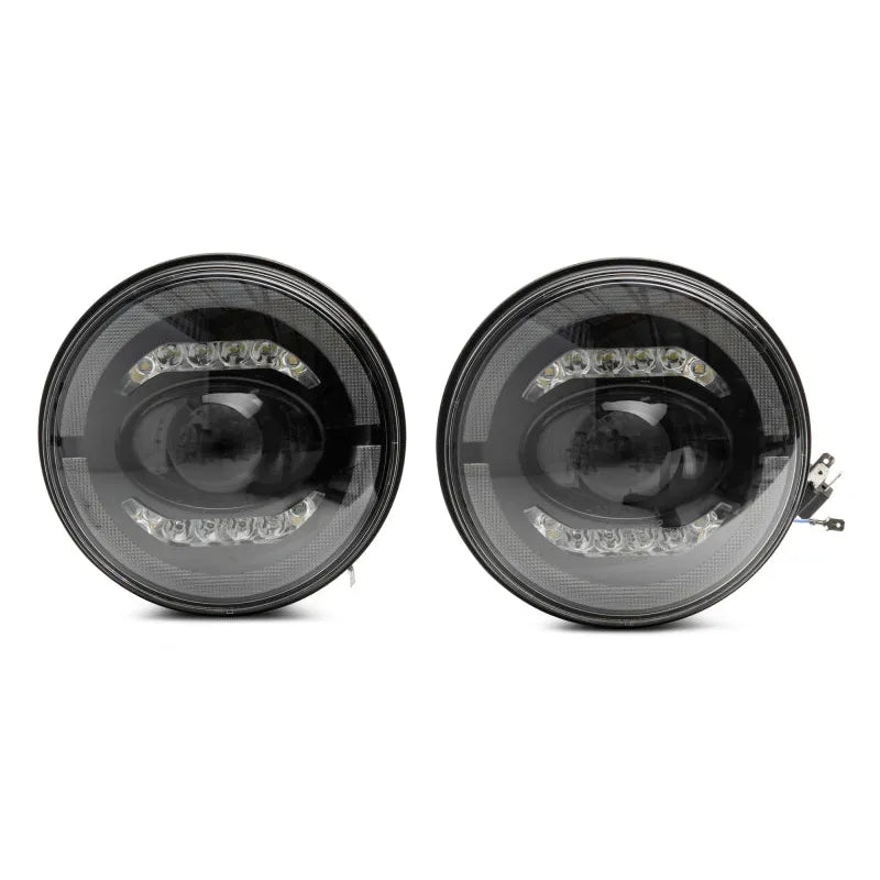 Raxiom Axial Series LED Headlights | Jeep Wrangler JK (07-18) (J132813)