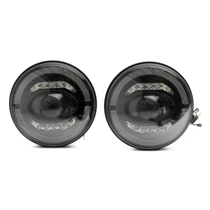 Raxiom Axial Series LED Headlights | Jeep Wrangler JK (07-18) (J132813)
