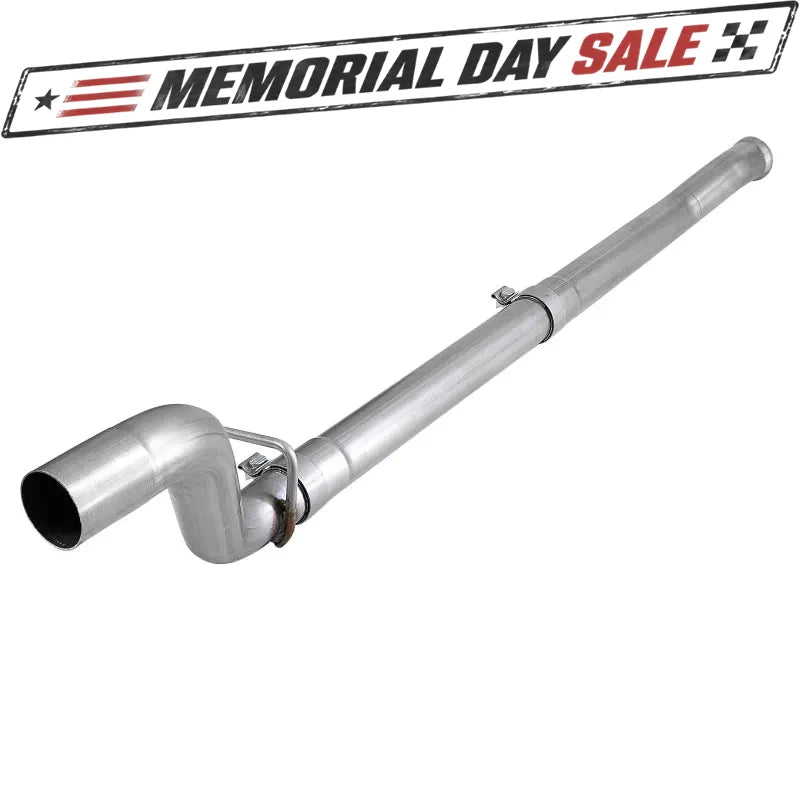aFe 2.5in 409 SS Mid-Pipe w/ Res Delete | Jeep Wrangler JL 3.6L (49-48077)