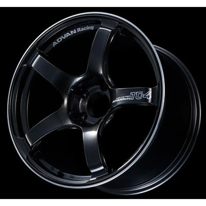 Advan TC4 Black Gunmetallic/Ring | 17x8" +54mm | 5x114.3mm Wheel