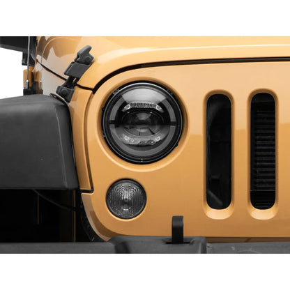 Raxiom Axial Series LED Headlights | Jeep Wrangler JK (07-18) (J132813)