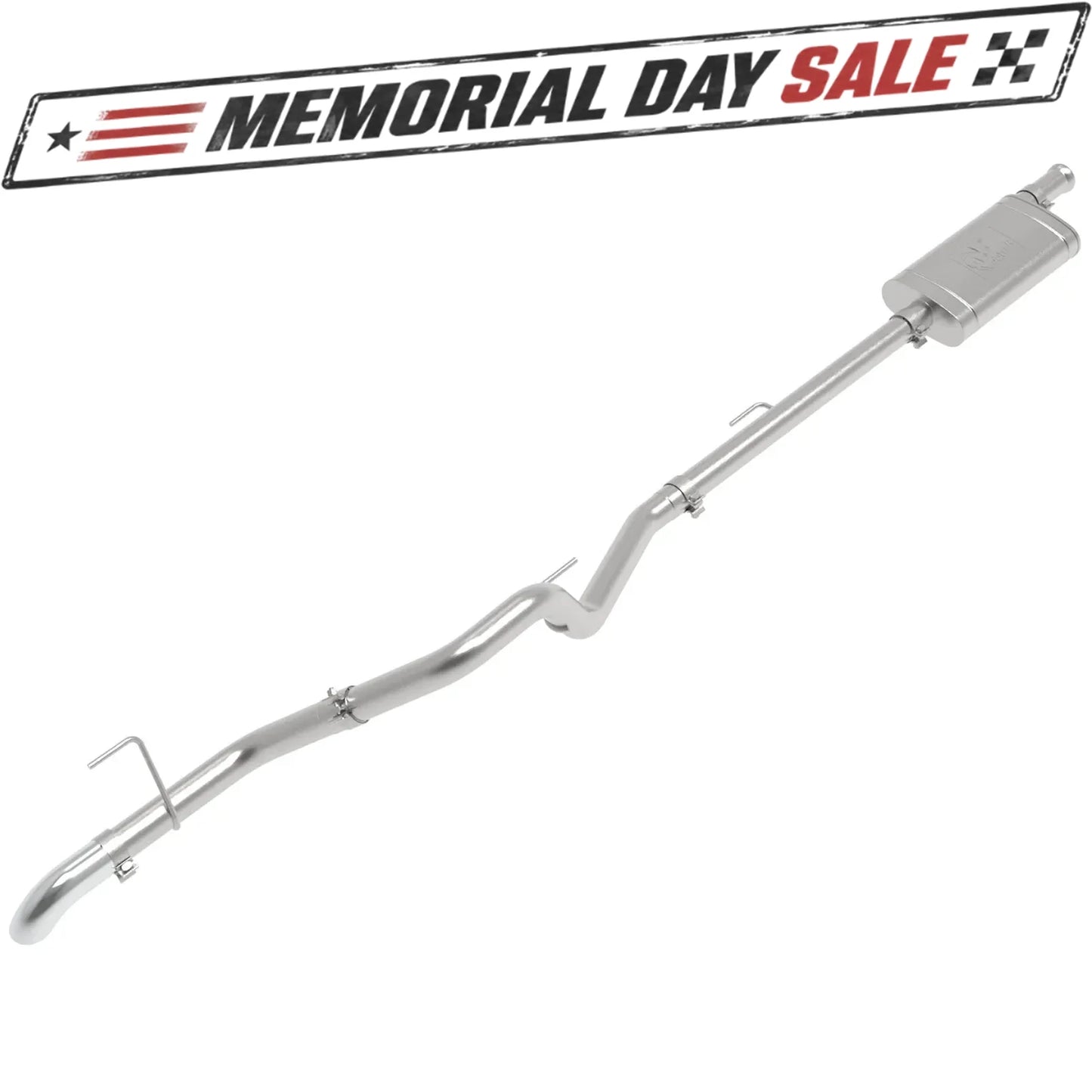 aFe 2-1/2in SS Hi-Tuck D&S Exhaust | Jeep Gladiator (20-21) (49-48088)