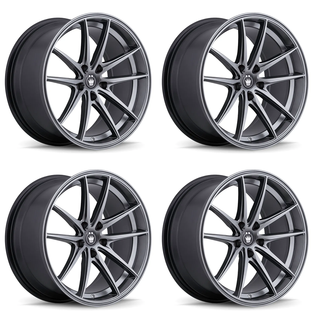 (set of 4) Konig Oversteer Opal | 18x8" +35mm | 5x114.3mm Wheel