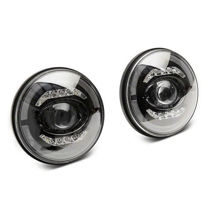 Raxiom Axial Series LED Headlights | Jeep Wrangler JK (07-18) (J132813)
