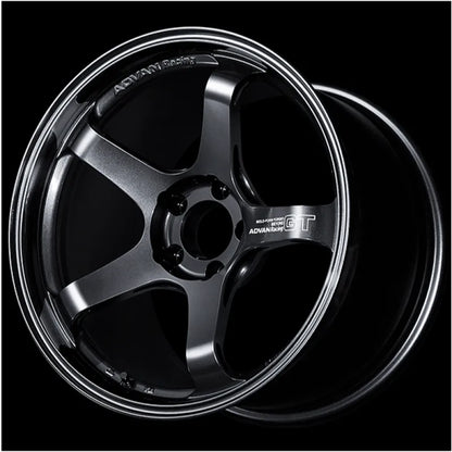 Advan RG-D2 Machining/Black Gunmetallic | 17x9" +45mm | 5x114.3mm Wheel