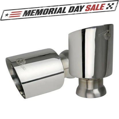 aFe 4-1/2in Carbon Fiber OE Replacement Exhaust Tips | Dodge Charger/Hellcat (15-19) (49C32068-P)