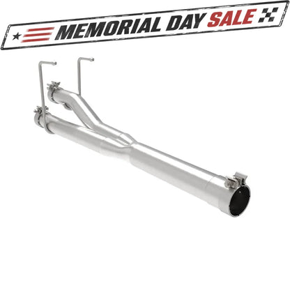aFe 409 Stainless Steel Muffler Delete Pipe | Ram 1500 (09-19) V8-5.7L Dual Exhaust (49C42072NM)