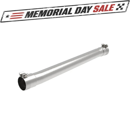 aFe 3in 409 Stainless Steel Muffler Delete Pipe | GM Silverado/Sierra 1500 V8-6.2L (19) (49C44114NM)