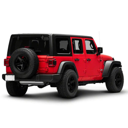 Raxiom JL Horizon LED Tail Lights Black Housing / Red Lens (J133625-JL)