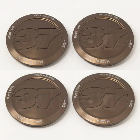 Volk Racing #37 Center Cap - Almite Bronze (SET)