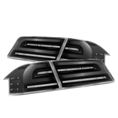 AlphaRex 17-21 Tesla Model S LUXX-Series LED Tail Lights | Model S (601110)