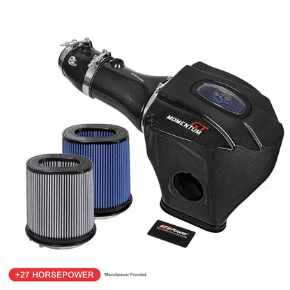 aFe Momentum GT Black Series Carbon Fiber CAI | Dodge Challenger/Charger SRT Hellcat V8 6.2L (17+) (52-72205-CF)