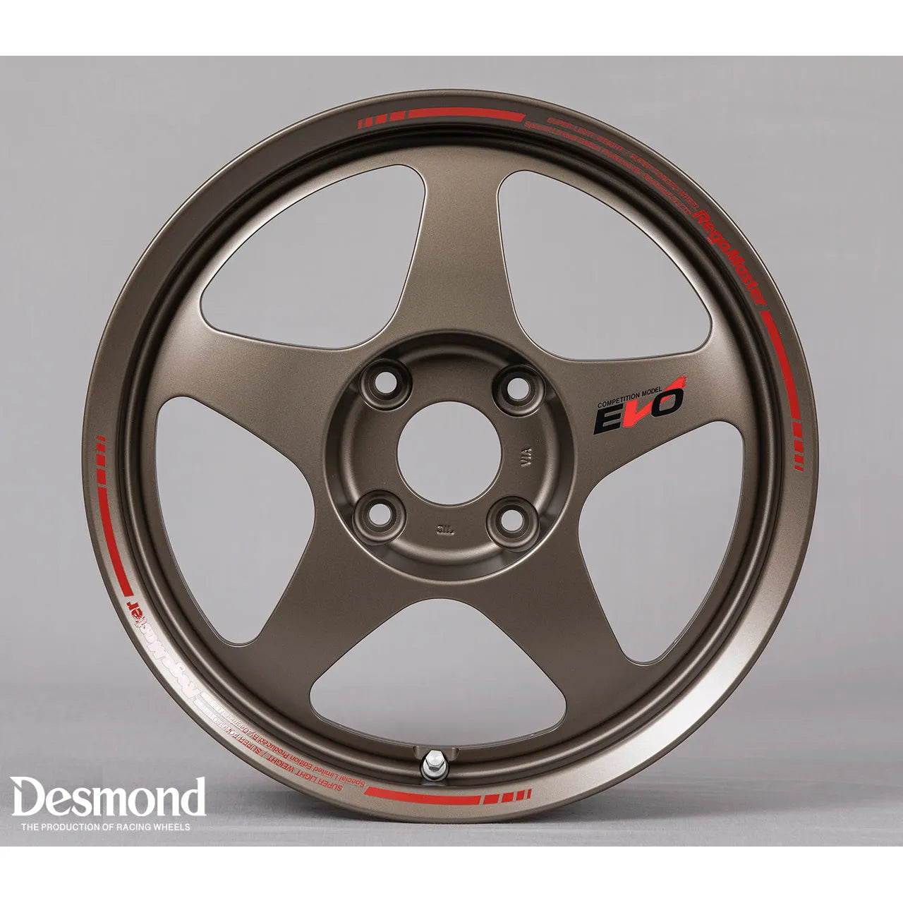 Desmond Regamaster EVO II 16x7 +38 4x100 Satin Bronze (SET)