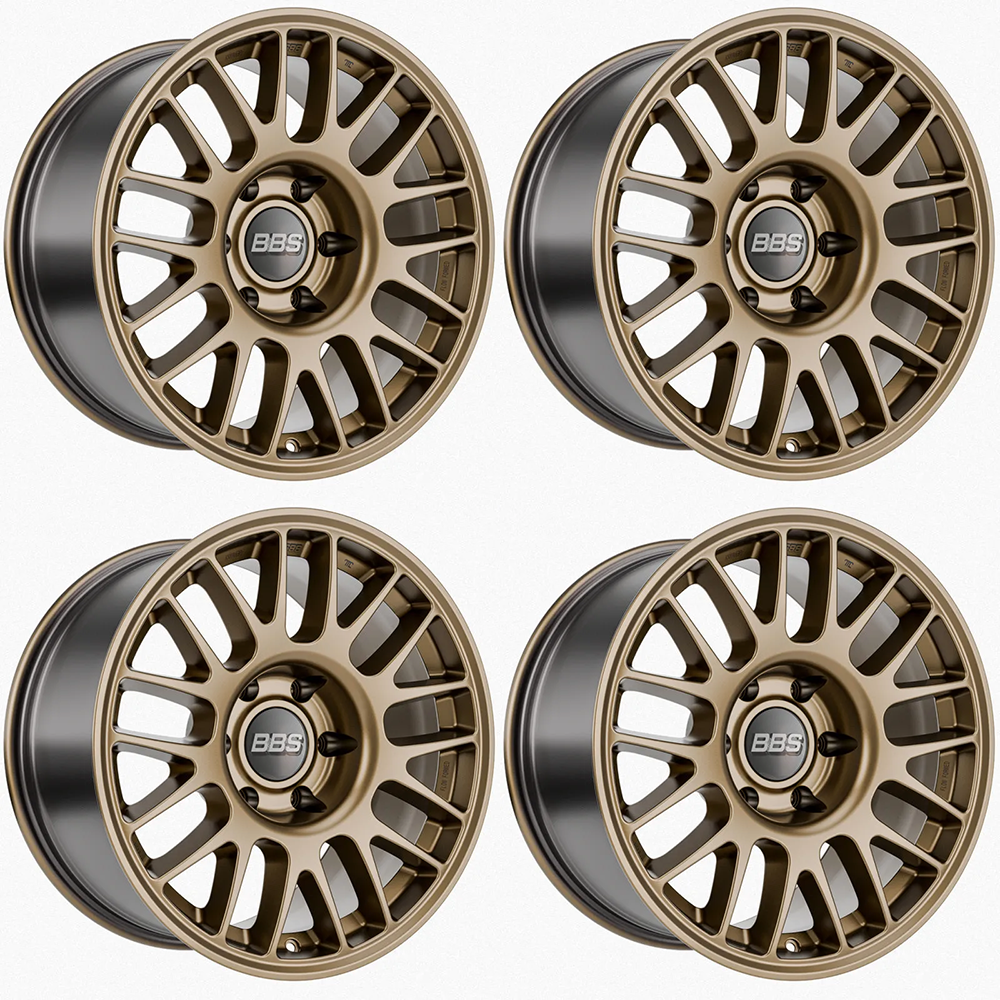 (set of 4) BBS TS-M Satin Bronze | 17x9" +0mm | 6x139.7mm Wheel