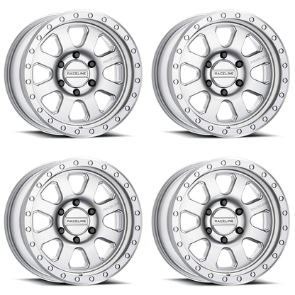 (set of 4) Raceline 959 Avenger 2.0 Machined CC | 17x8.5 | 5x127mm Wheel
