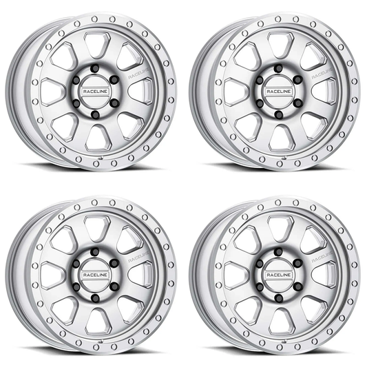 (set of 4) Raceline 959 Avenger 2.0 Machined CC | 17x8.5 | 5x127mm Wheel