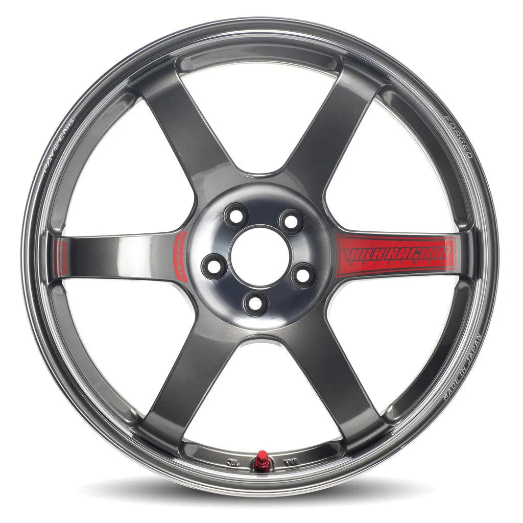 Volk Racing TE37 Saga SL 18x10.5 +22 5x114.3 Pressed Graphite (SET)
