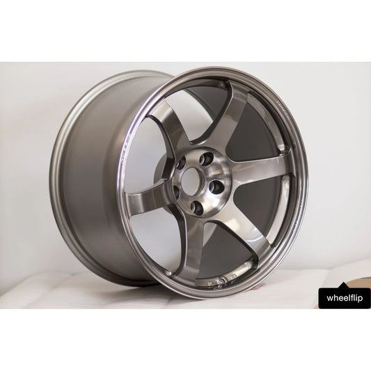 Volk Racing TE37 Saga SL 18x10.5 +15 5x114.3 Pressed Graphite (SET)