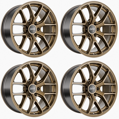 (set of 4) BBS TS-P Satin Bronze | 20x9" +0mm | 6x135mm Wheel