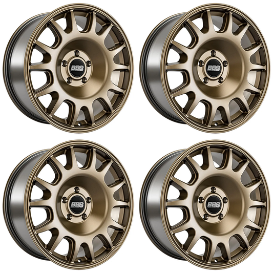 (set of 4) BBS TS-R Satin Bronze | 18x9" +0mm | 6x135mm Wheel